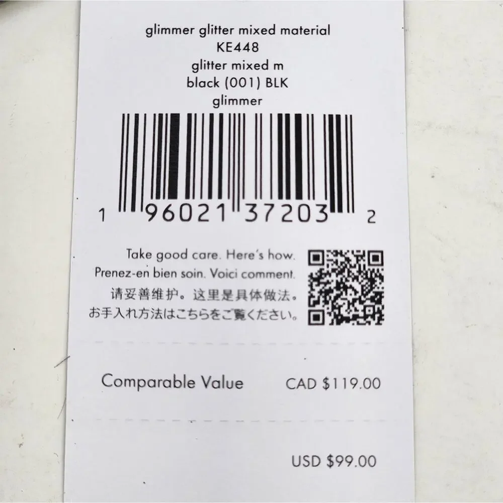 Kate Spade‎ New Black Wallet Cardholder Small Slim Leather Glitter Gift Box NWT - Picture 7 of 11